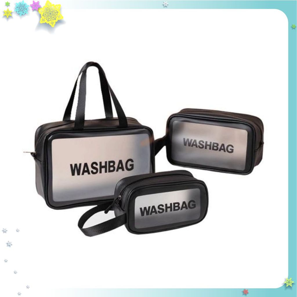 Sét 3 Túi Đựng Mỹ Phẩm WASHBAG Du Lịch - TÚI WASHBAG