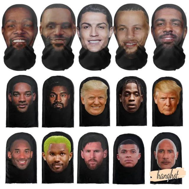 Mặt Nạ 3D Nguyên Cái Cosplay Diddy Kanye - Mẫu Mặt Nạ Lầy Lội Cho Fan Joker