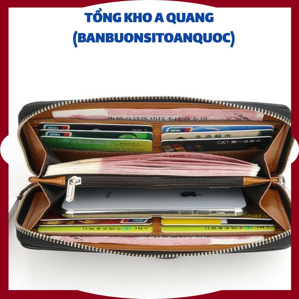 VÍ NAM CẦM TAY - Ví Dài Nam- Nữ Cầm Tay Hàng Hiệu Cao Cấp