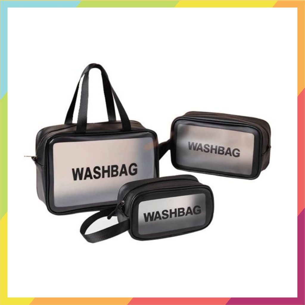 Sét 3 Túi Đựng Mỹ Phẩm WASHBAG Du Lịch - TÚI WASHBAG