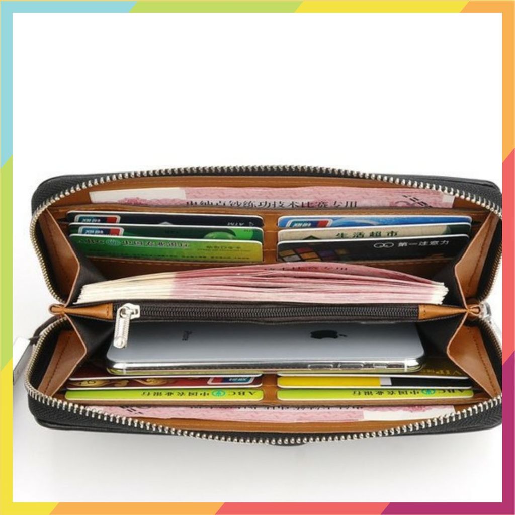 VÍ NAM CẦM TAY - Ví Dài Nam- Nữ Cầm Tay Hàng Hiệu Cao Cấp