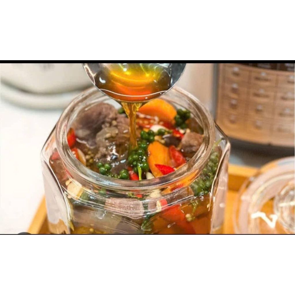 Bắp bò,nạm bò ,gân bò ngâm nước mắm hủ 500gr,1kg