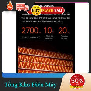 [Nhắn F.b shop: tkdm.247 - tích xanh ✔️]_  Chính Hãng Máy sưởi nhà tắm SmartBath 8 in 1 Yeelight Pro