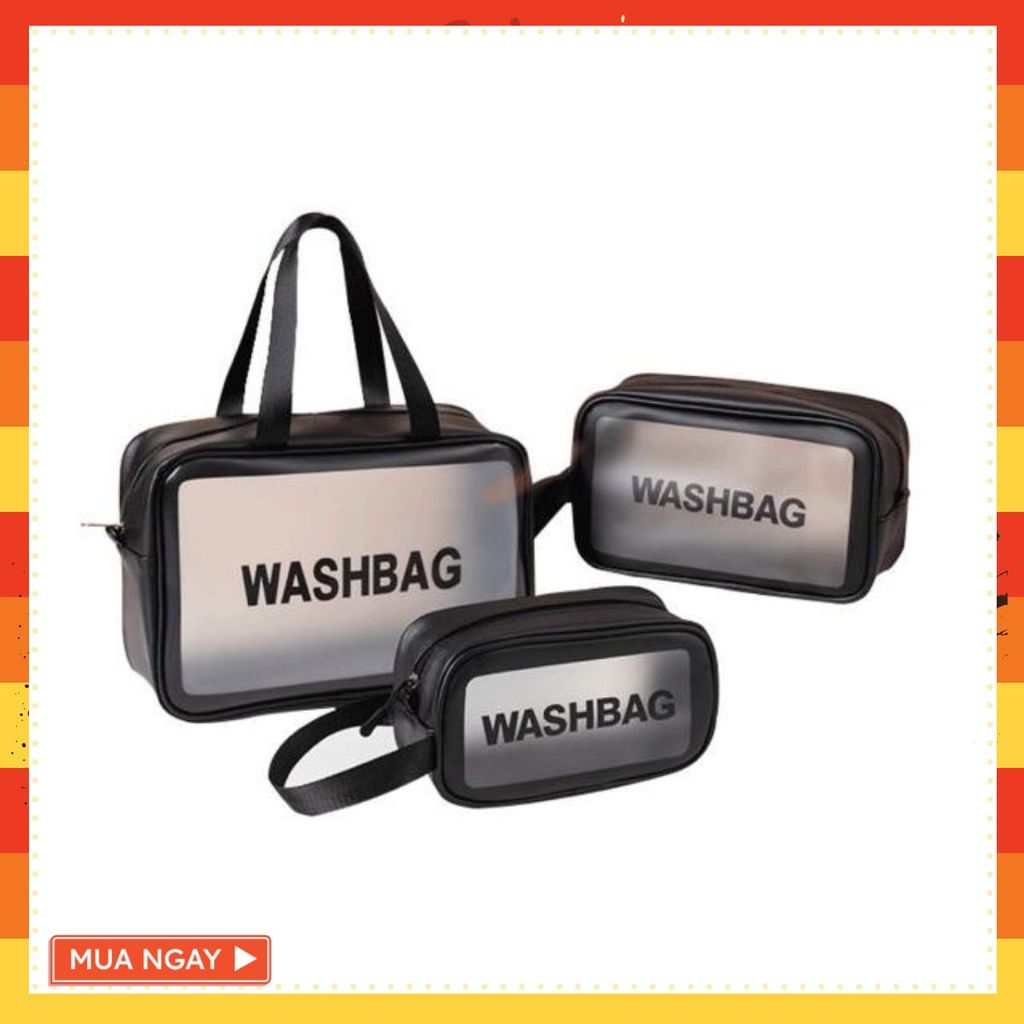 Sét 3 Túi Đựng Mỹ Phẩm WASHBAG Du Lịch - TÚI WASHBAG
