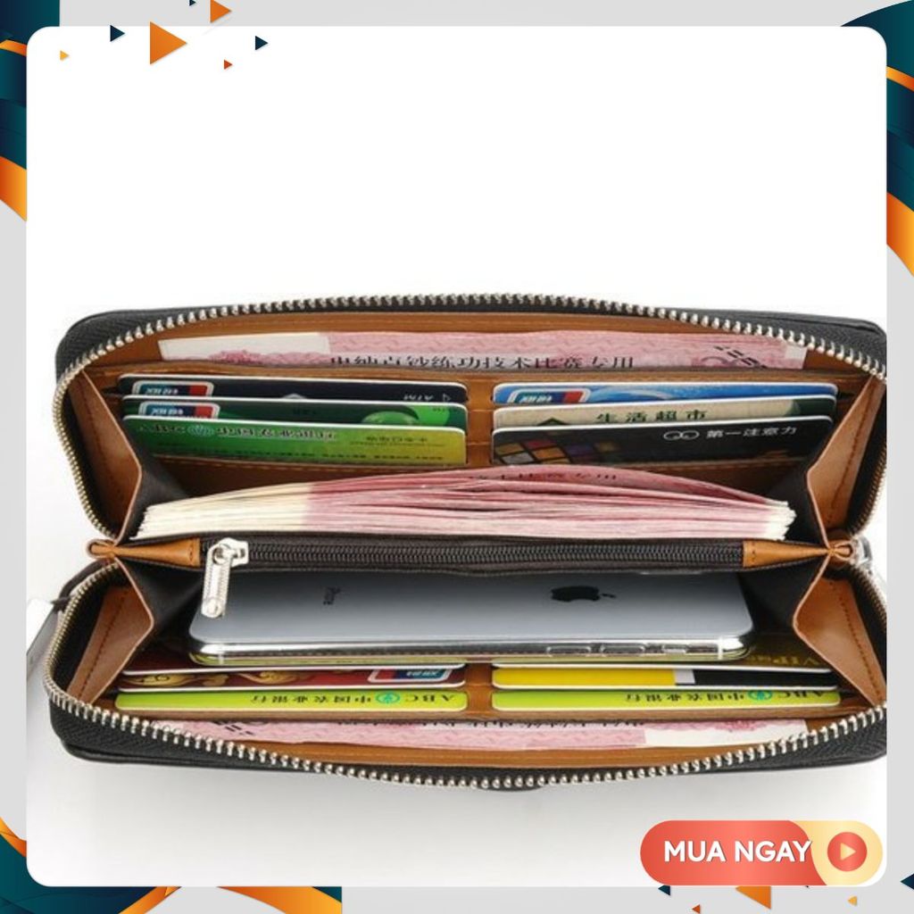 VÍ NAM CẦM TAY - Ví Dài Nam- Nữ Cầm Tay Hàng Hiệu Cao Cấp