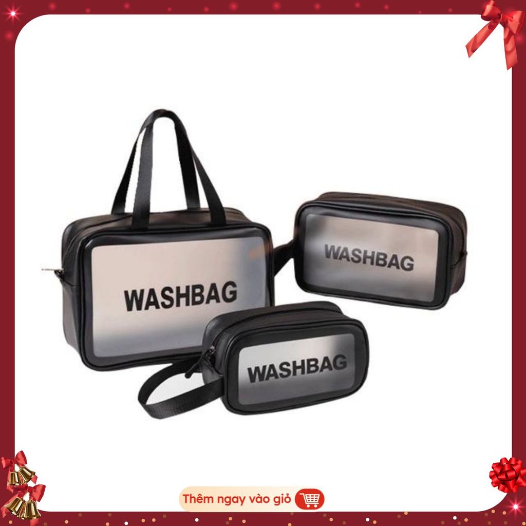Sét 3 Túi Đựng Mỹ Phẩm WASHBAG Du Lịch - TÚI WASHBAG