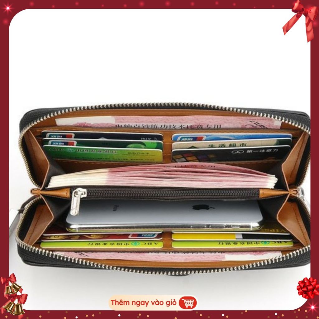 VÍ NAM CẦM TAY - Ví Dài Nam- Nữ Cầm Tay Hàng Hiệu Cao Cấp
