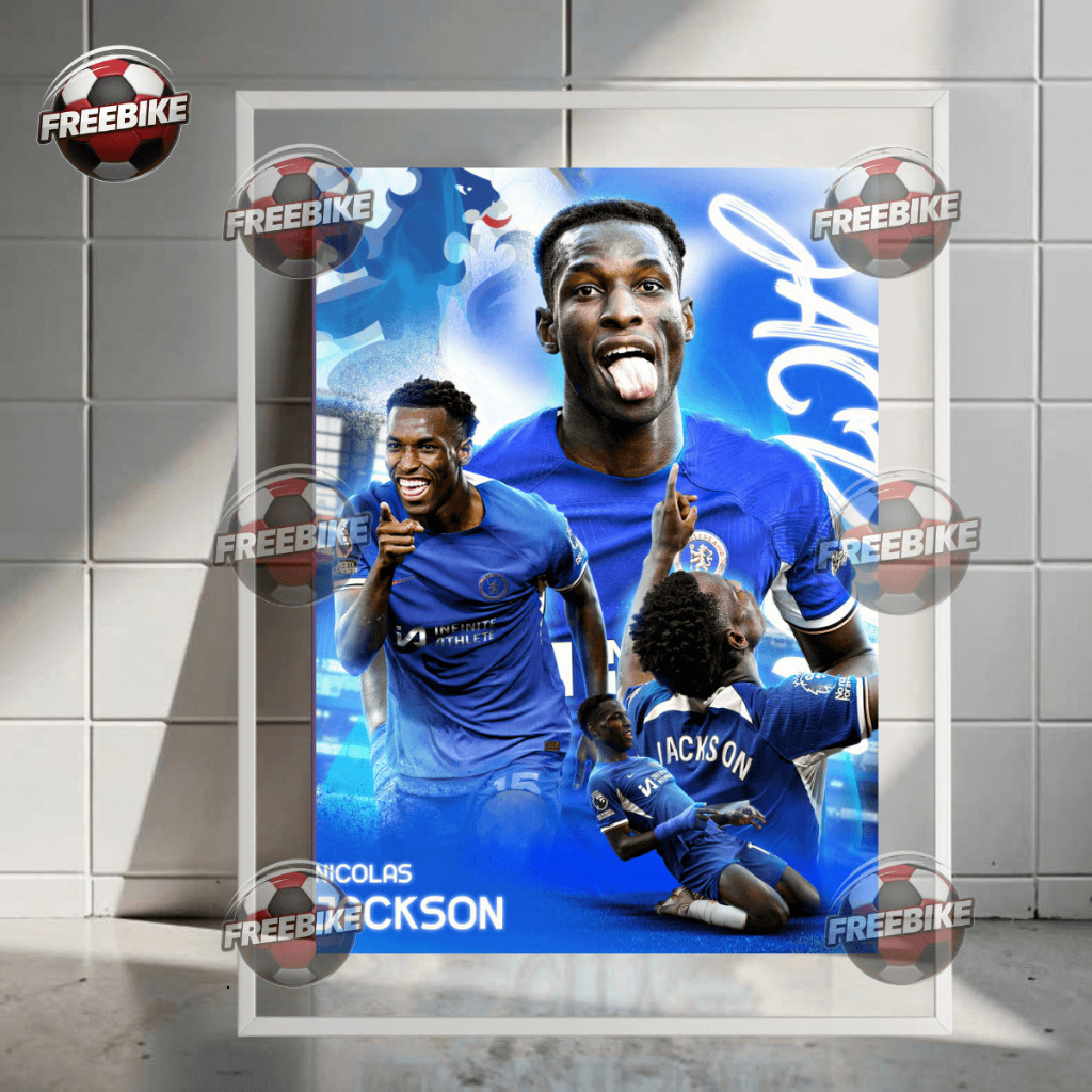 POSTER NICOLAS JACKSON KHUNG BẰNG KÍNH PHA LÊ CAO CẤP