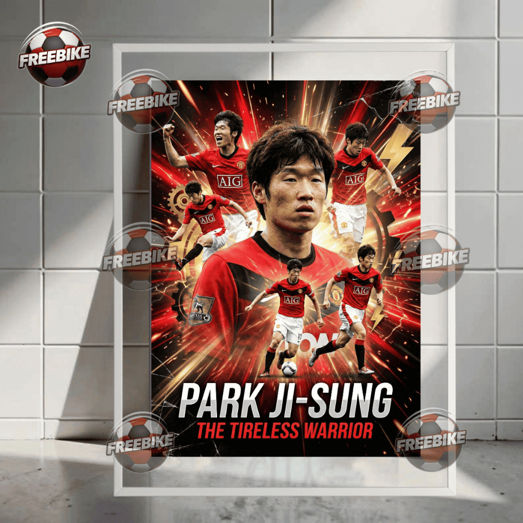 POSTER PARK JI-SUNG KHUNG BẰNG KÍNH PHA LÊ CAO CẤP