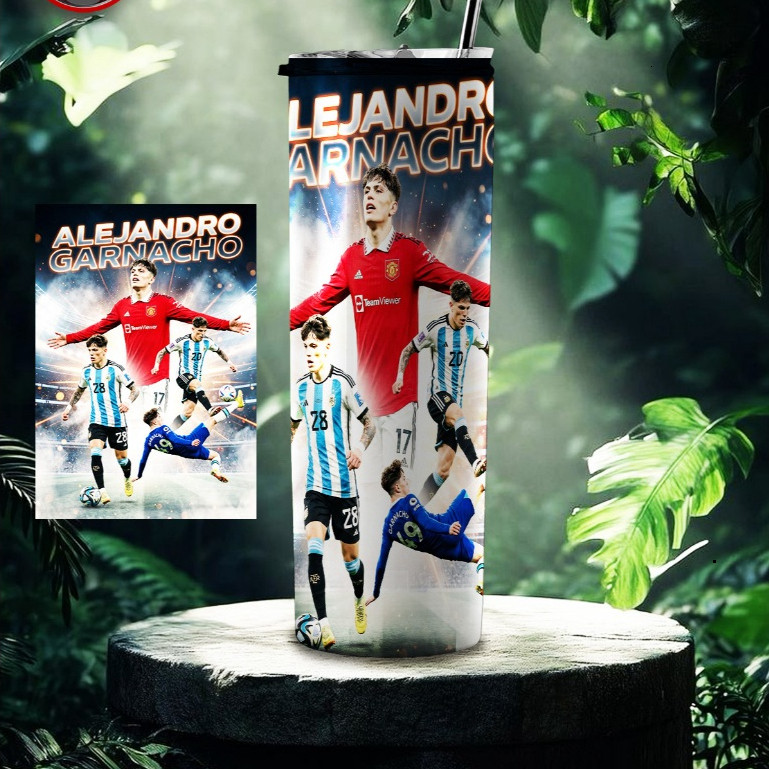 LY GIỮ NHIỆT QUÀ TẶNG HÀNG CAO CẤP BẰNG THÉP KO RỈ IN HÌNH ALEJANDRO GARNACHO