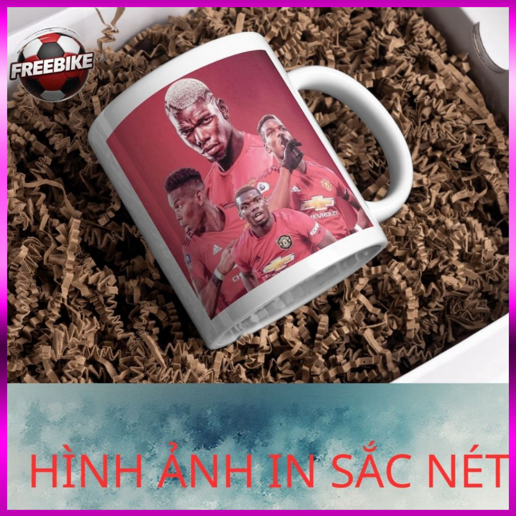 (SALE) LY SỨ IN CAO CẤP HÌNH PAUL POGBA MẪU 2