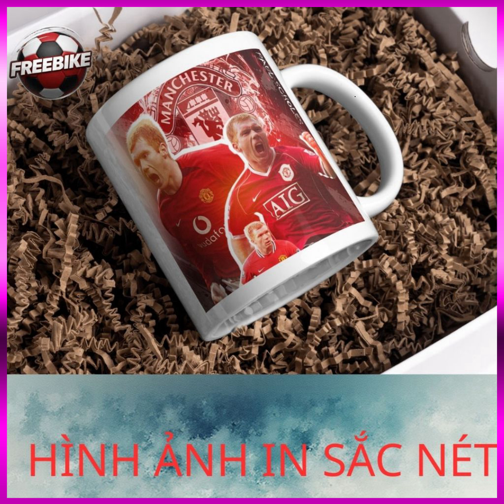(SALE) LY SỨ IN CAO CẤP HÌNH PAUL SCHOLES MẪU 2