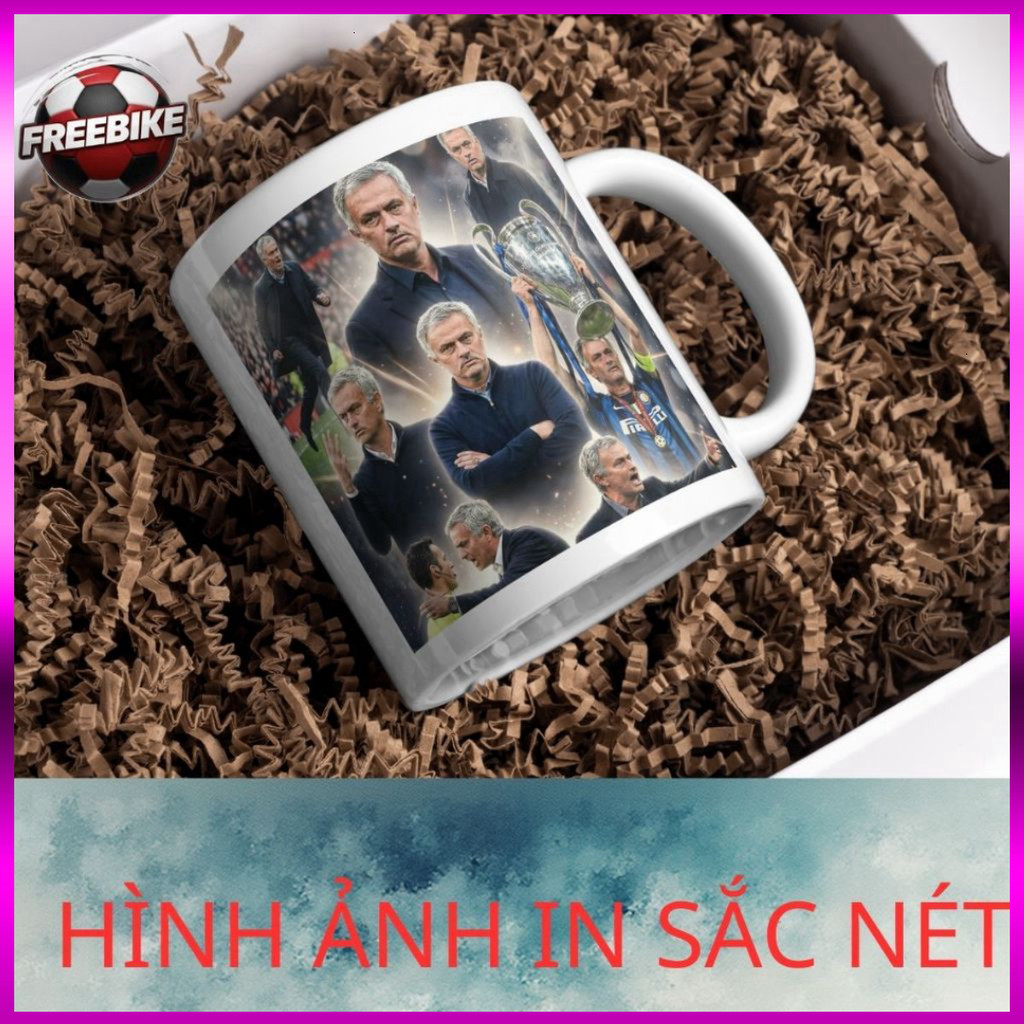 (SALE) LY SỨ IN CAO CẤP HÌNH JOSÉ MOURINHO