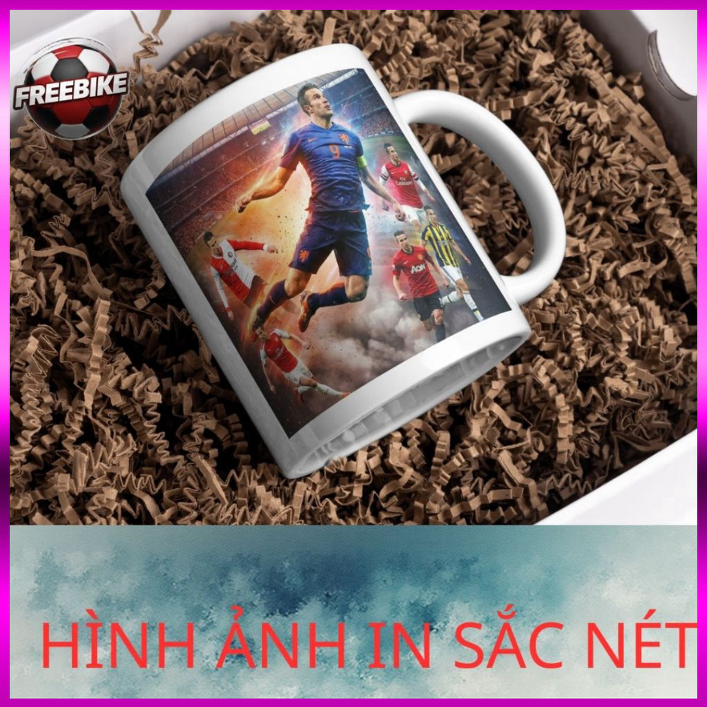 (SALE) LY SỨ IN CAO CẤP HÌNH ROBIN VAN PERSIE