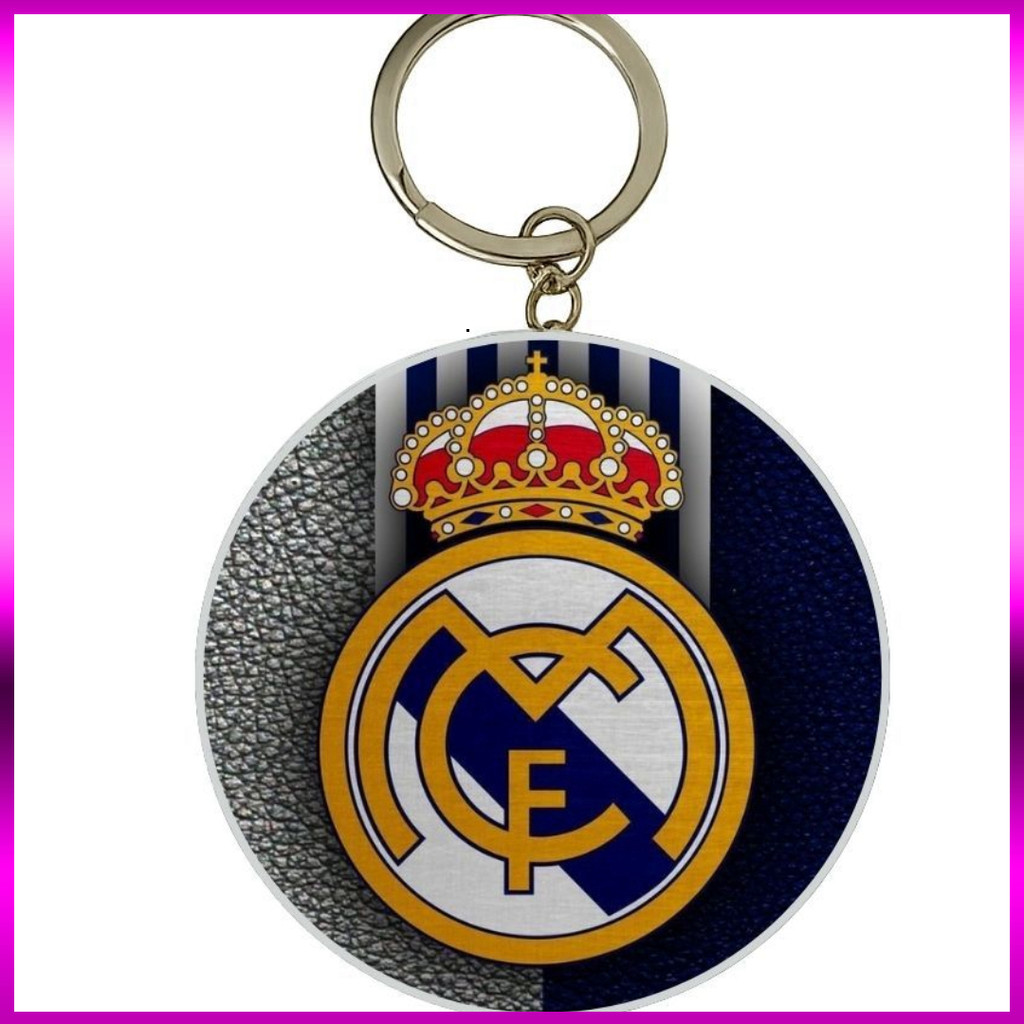 (SALE) MÓC KHÓA THIẾC IN HÌNH LOGO REAL MADRID