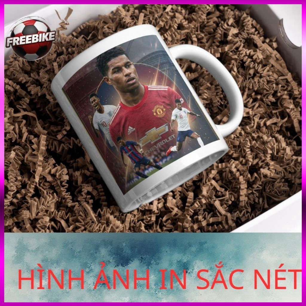 (SALE) LY SỨ IN CAO CẤP HÌNH MARCUS RASHFORD