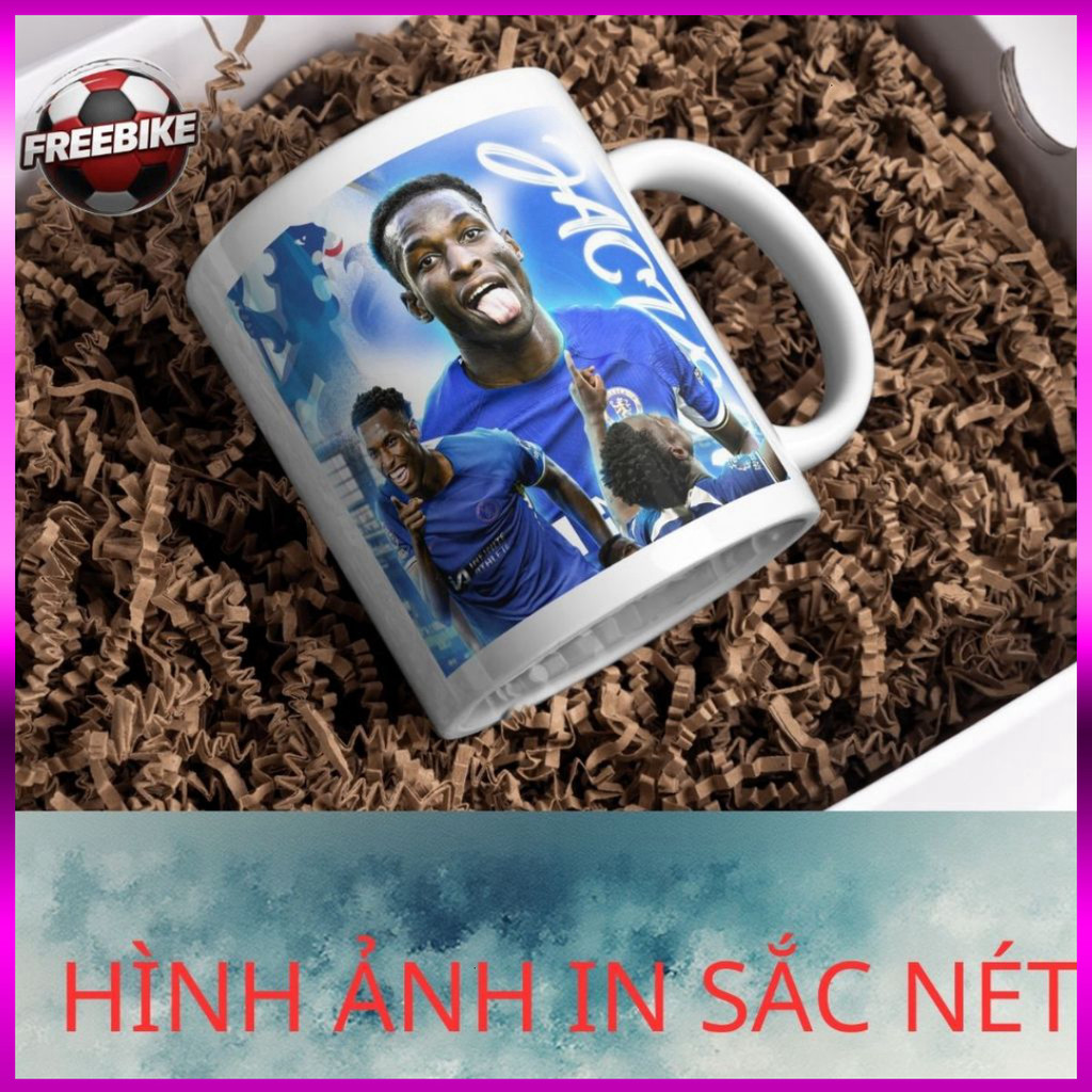 (SALE) LY SỨ IN CAO CẤP HÌNH NICOLAS JACKSON