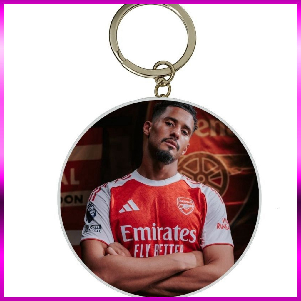 (SALE) MÓC KHÓA THIẾC IN HÌNH WILLIAM SALIBA MẪU 1