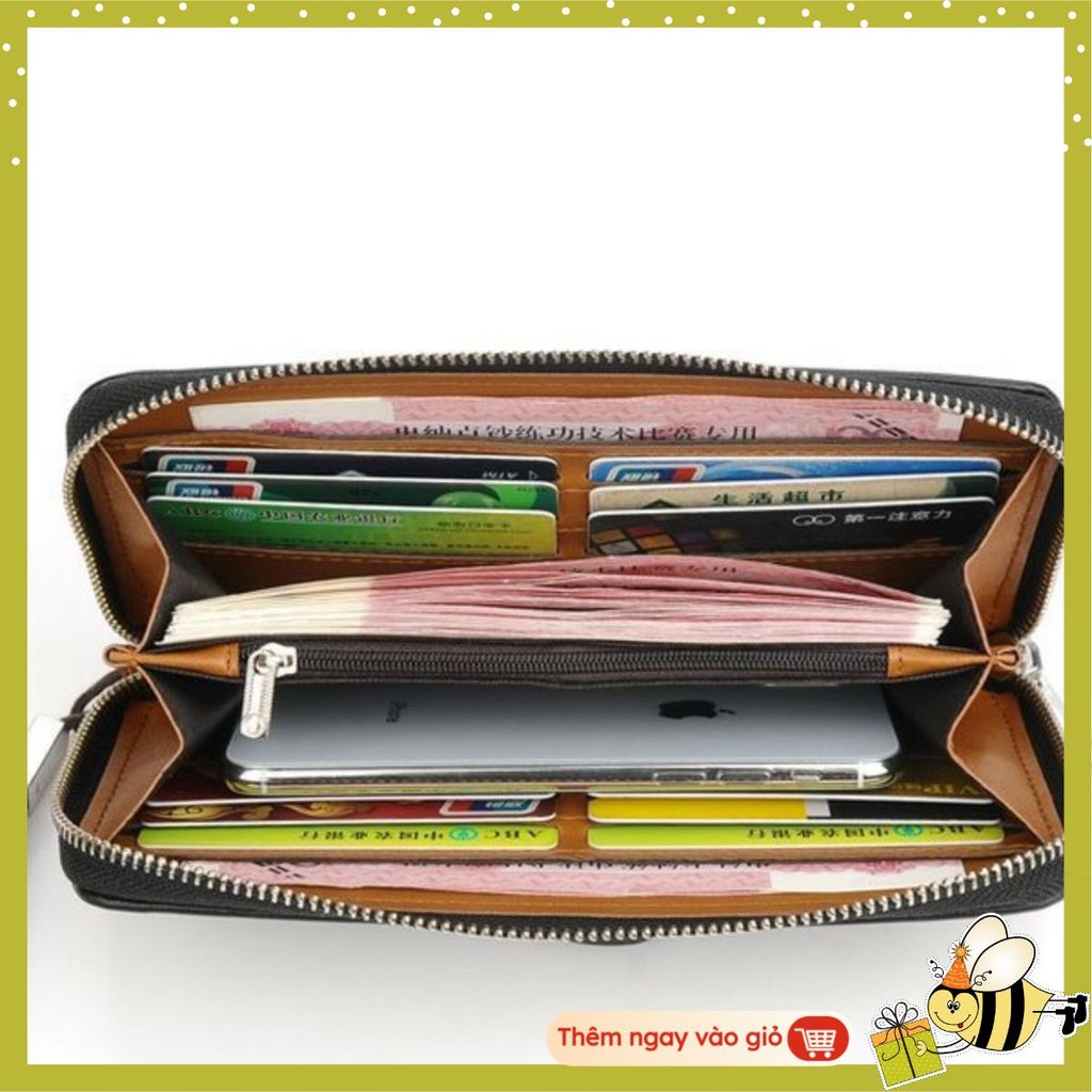 VÍ NAM CẦM TAY - Ví Dài Nam- Nữ Cầm Tay Hàng Hiệu Cao Cấp