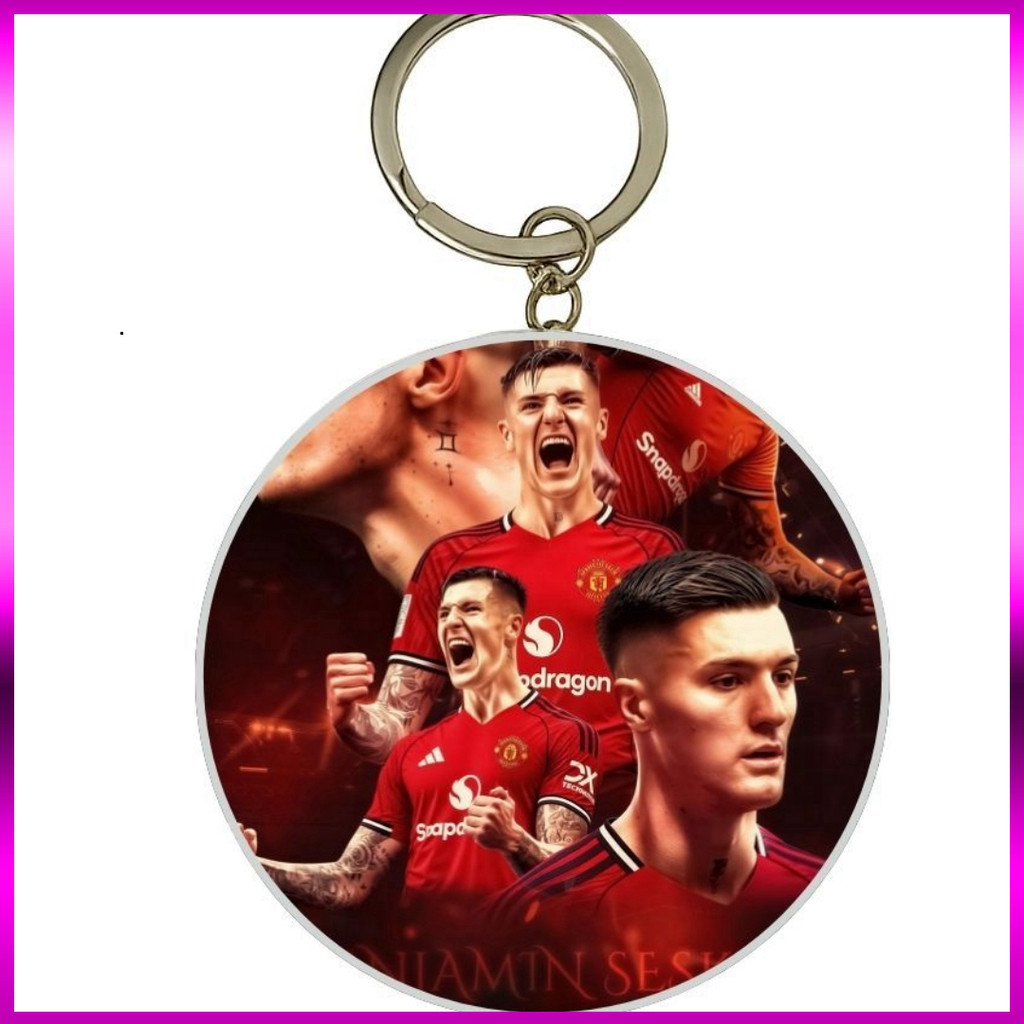 (SALE) MÓC KHÓA THIẾC IN HÌNH BẸJAMIN SESKO