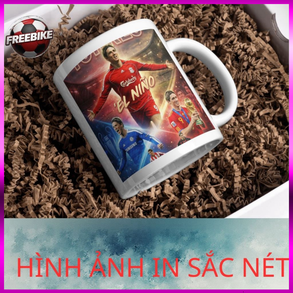 (SALE) LY SỨ IN CAO CẤP HÌNH FERNANDO TORRES