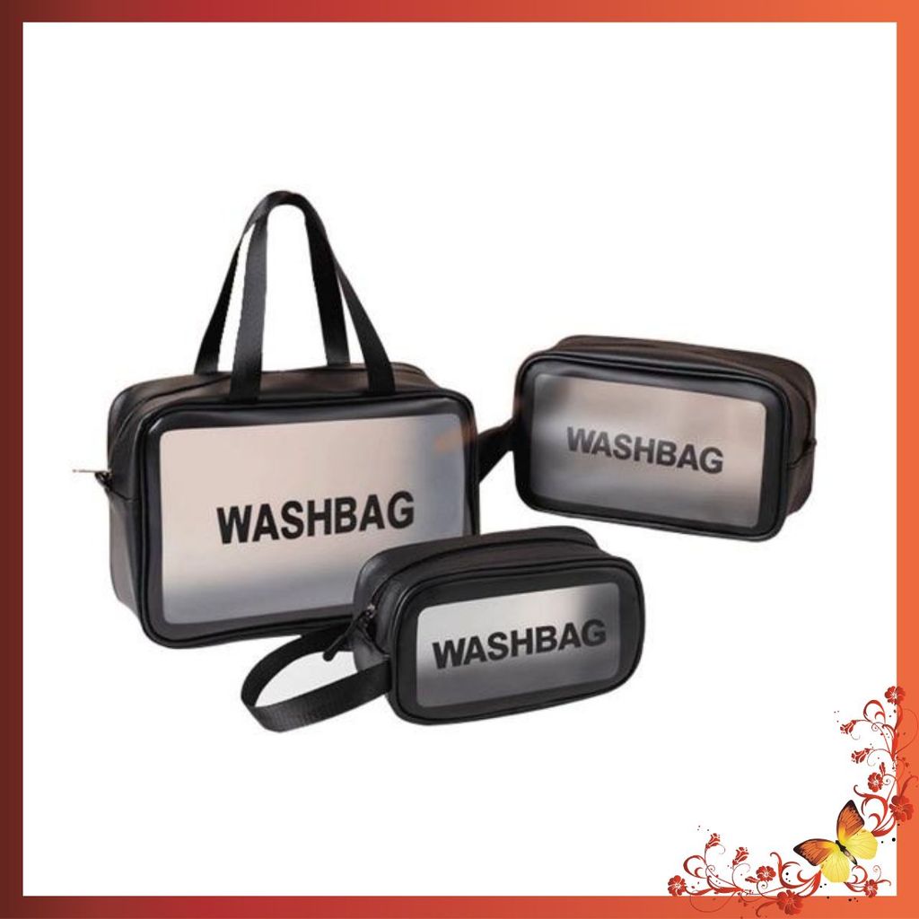 Sét 3 Túi Đựng Mỹ Phẩm WASHBAG Du Lịch - TÚI WASHBAG