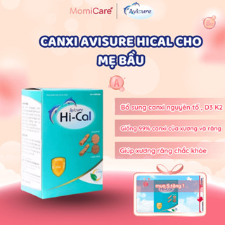 Canxi Avisure Hical Nano Sinh Học – Bổ Sung Canxi Cho Bà Bầu, Mẹ Cho Con Bú & Người Cao Tuổi