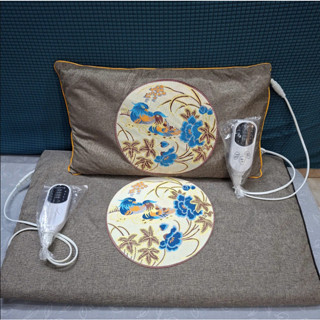 Combo Thảm + Gối Ngải Cứu Đông Y Hỗ Trợ Giảm Đau Nhức , Giúp Ngủ Ngon, Tuần Hoàn Máu