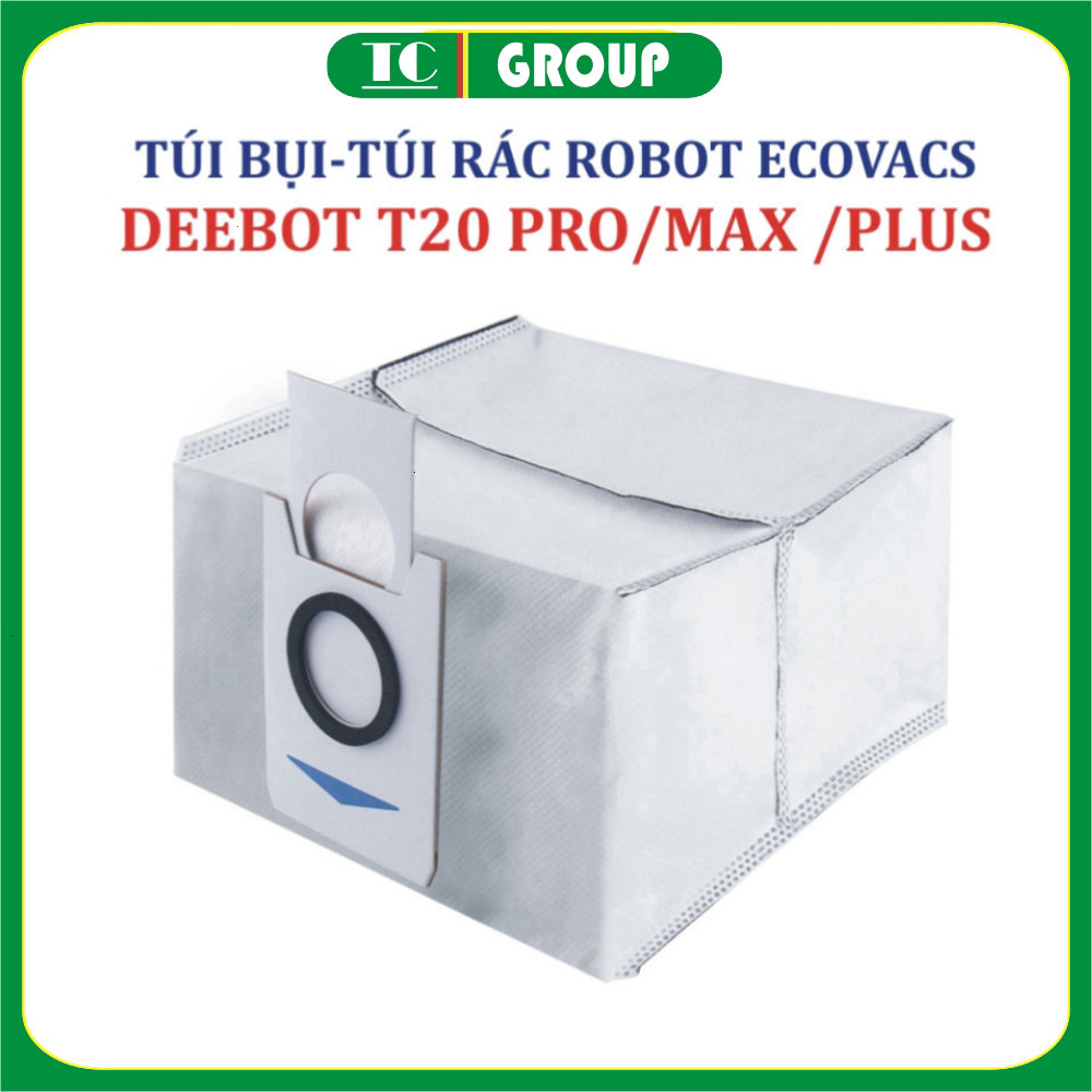 Phụ kiện túi chứa rác dành cho thùng rác tự động Robot Ecovac T20 PRO, T20 MAX, T20 PRO PLUS, T20 MA