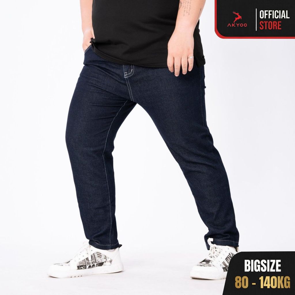 Quần Jean Nam Bigsize 80-140kg AKYOO, Bigsize Nam - QJ A6