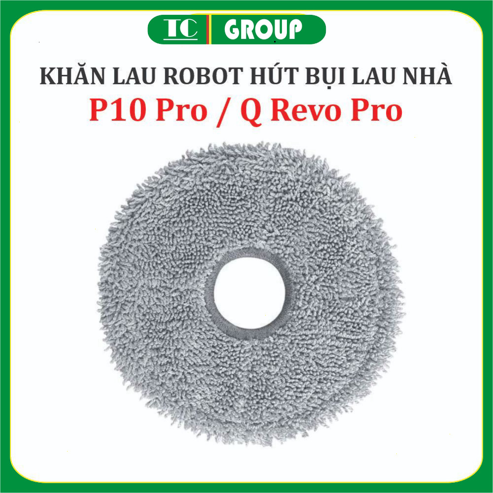 Khăn lau, Giẻ lau Robot hút bụi lau nhà Mi Roborock Q Revo 5AE / Edge 5V1/ S5A, QR 798, Q Revo C Pro