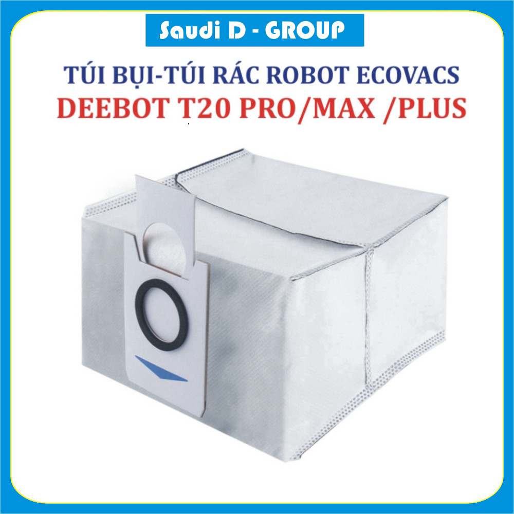 Phụ kiện túi chứa rác dành cho thùng rác tự động Robot Ecovac T20 PRO, T20 MAX, T20 PRO PLUS, T20 MA