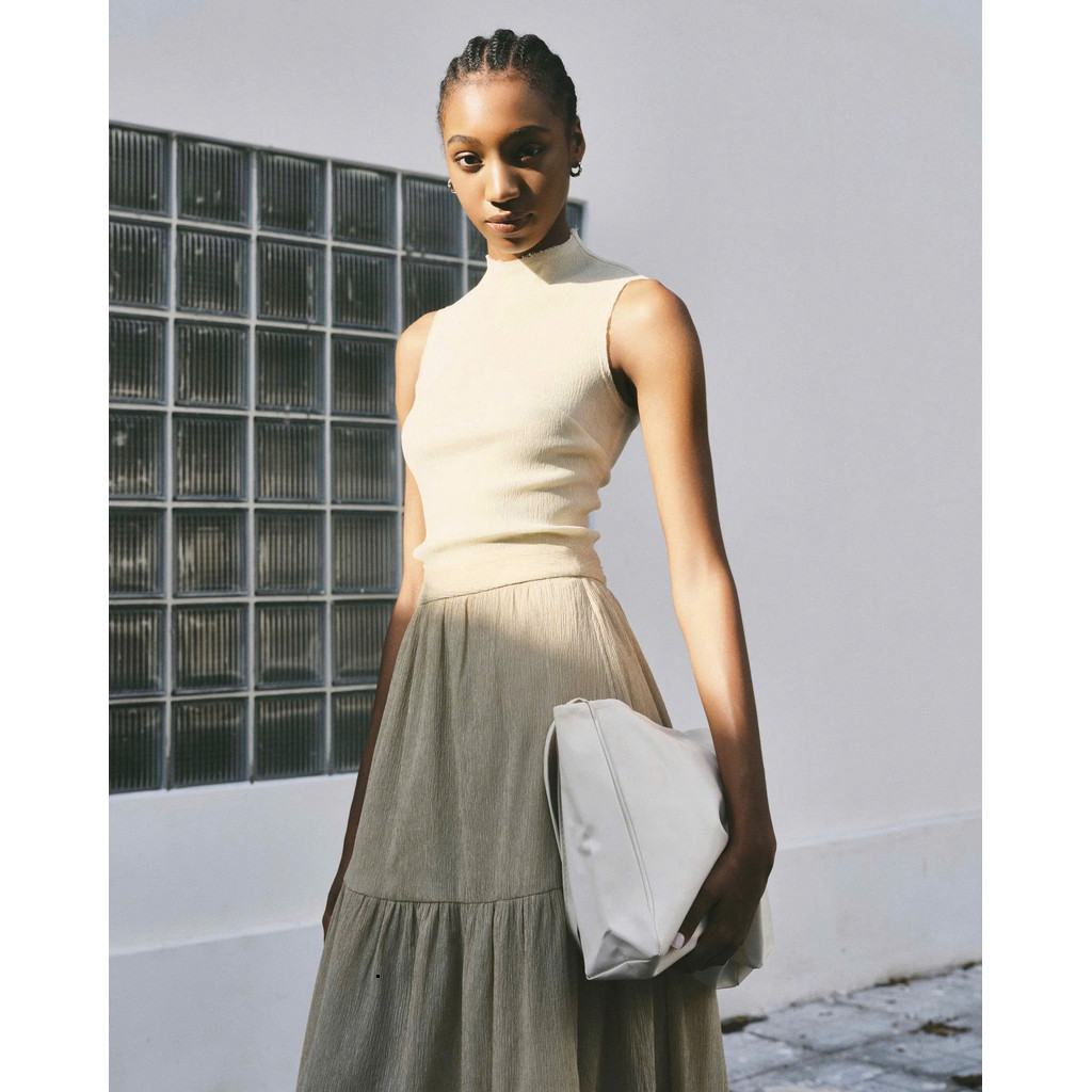 [DEZUS] Áo TankTop DEZUS Cổ Leo - GENEVIEVE TOP - Y1BW250401