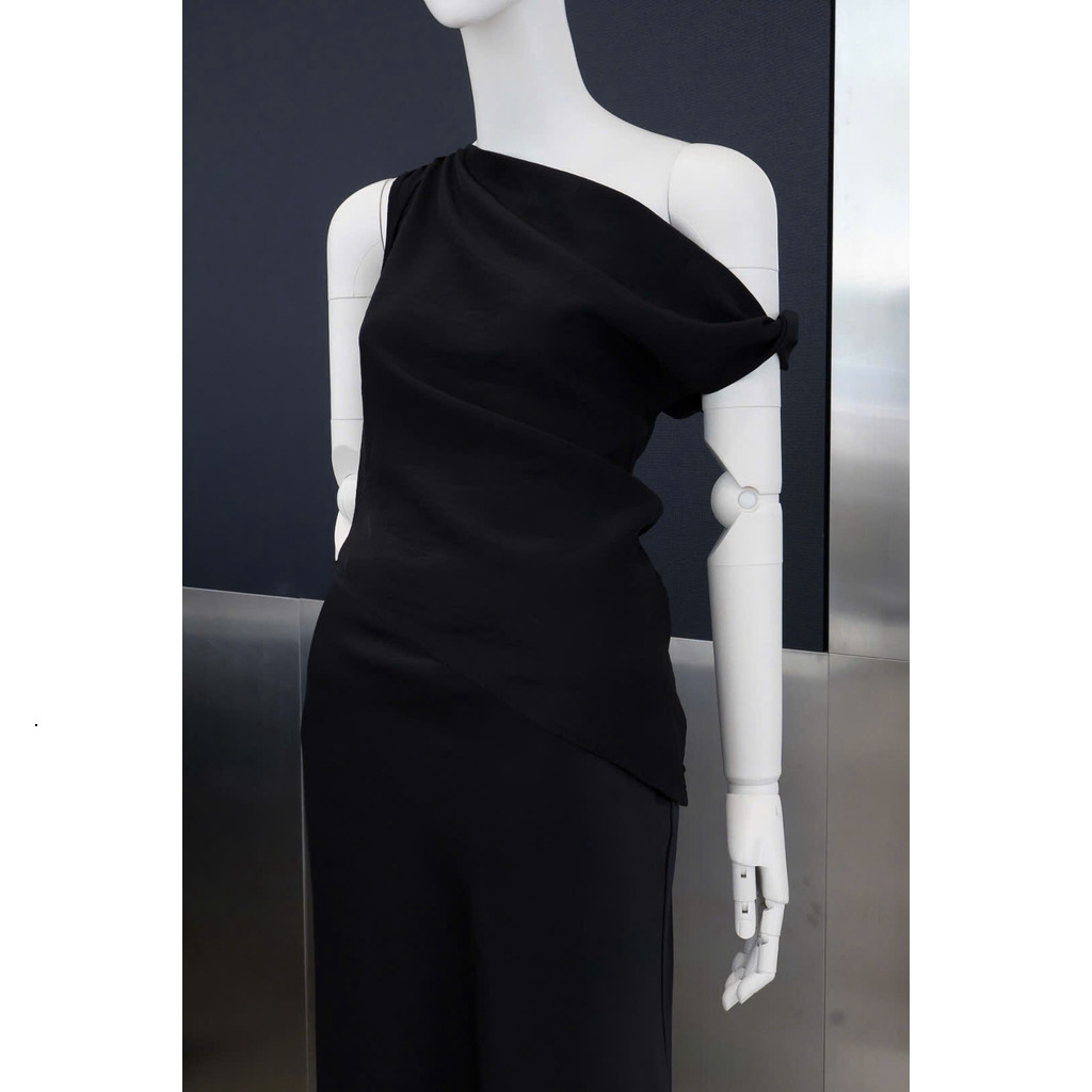 [DEZUS] Chân Váy Lụa Đuôi Cá Nữ Tính, Thanh Lịch - SNOWER SKIRT - Y2XW250804