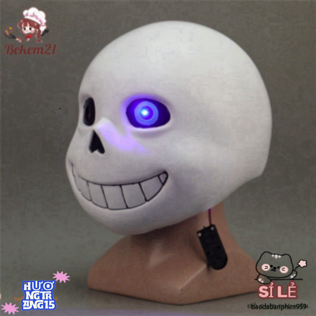 Mặt nạ Sans độc đáo: phiên bản thường và 404-909 đến từ Pháp Sư Gangster