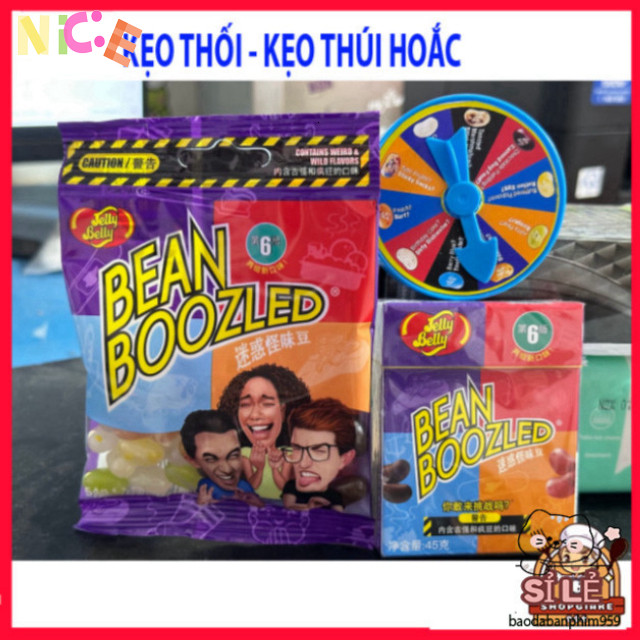 Kẹo Thối Harry Potter - Combo Bánh Kẹo Jelly Belly Hương Vị Ly Kỳ Thú Vị