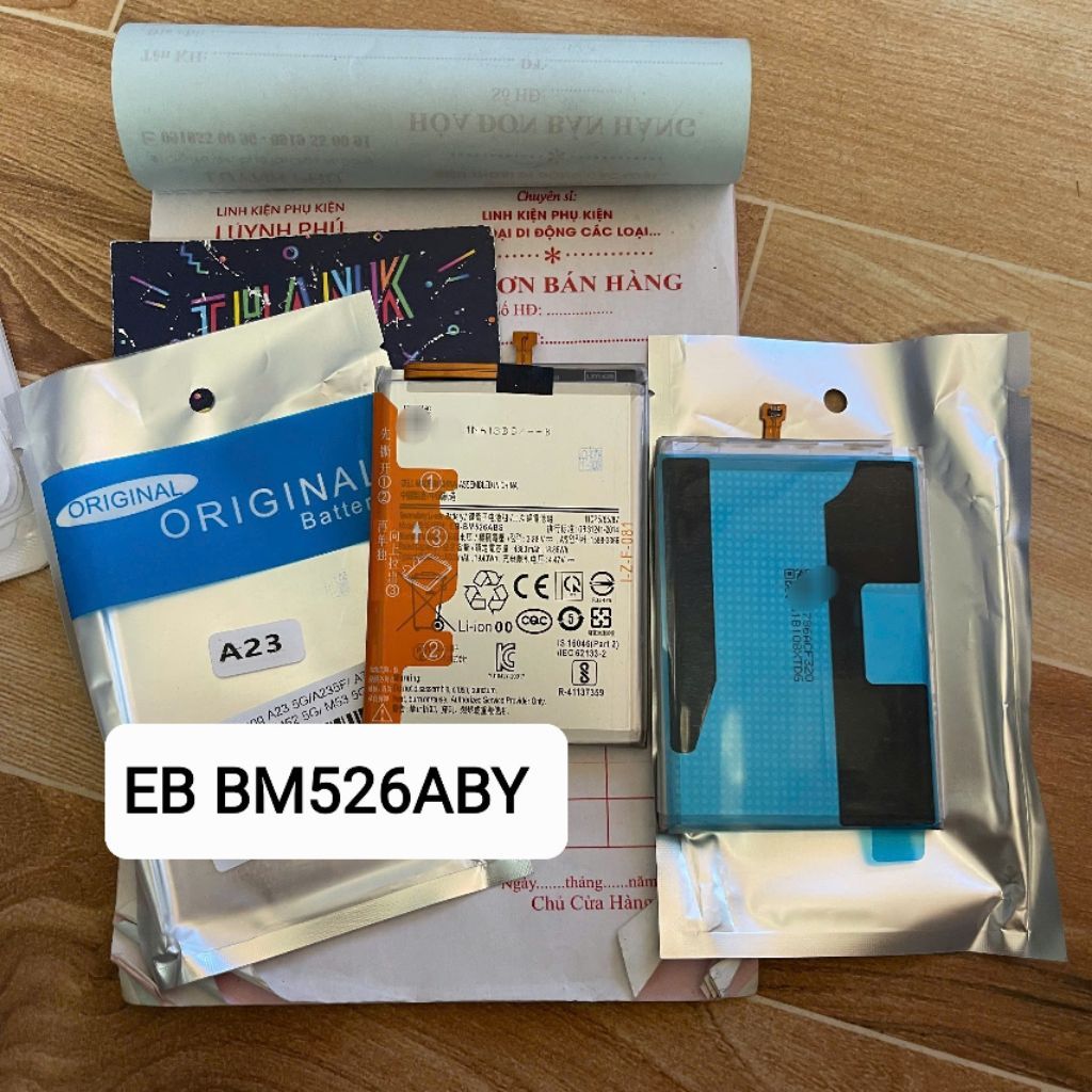 Pin samsung A23 5G /A73 5G/ M52 /M53 5G/ F23 5G /M23/ EB BM526ABY