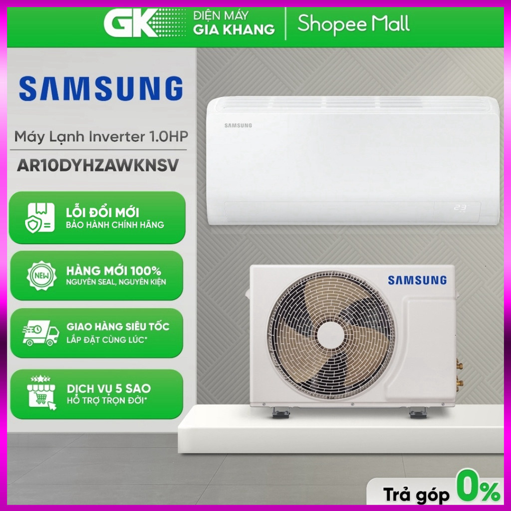IB SHOP AR10DYHZAWKNSV | AR13DYHZAWKNSV - Máy Lạnh Inverter SAMSUNG [Toàn Quốc] .. Giao nhanh.