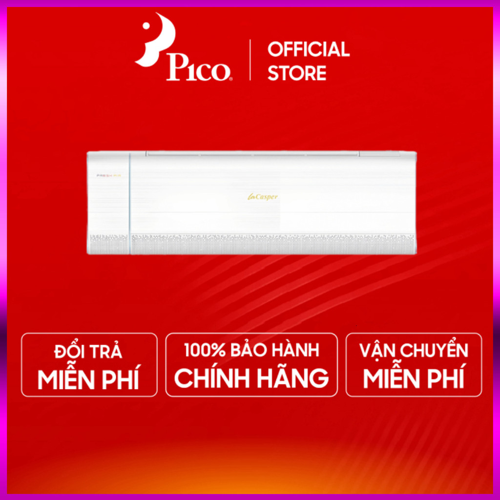 IB SHOP Điều hòa Casper 2 chiều Inverter XH-09IF35 9.000BTU - Bộ lọc không khí PM 2.5 - Cấp khí tươi
