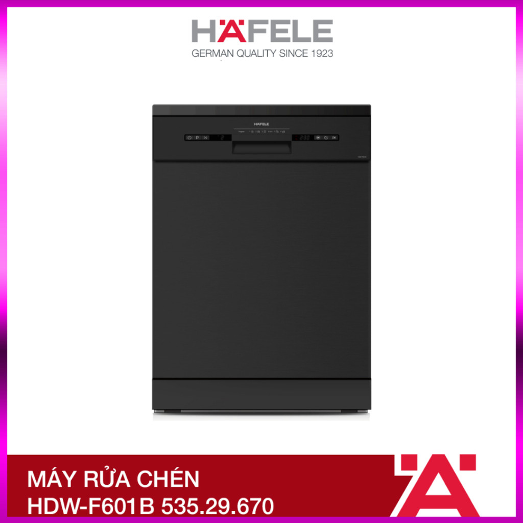 IB SHOP Máy rửa chén Hafele HDW-F601B 535.29.670 .. Giao nhanh.