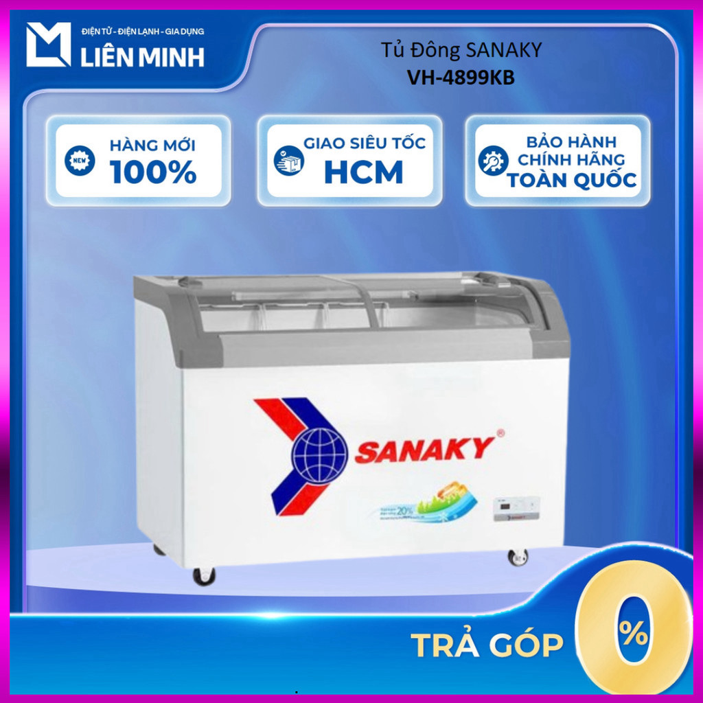 IB SHOP VH-4899KB - Tủ Đông SANAKY VH-4899KB - Bảo Hành Chính Hãng .. Giao nhanh.