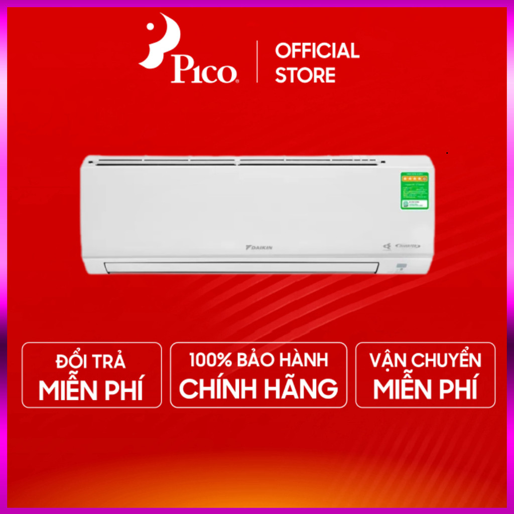 IB SHOP Máy lạnh Daikin 1 chiều Inverter 1.5 HP FTKF35XVMV - điều hòa inverter Daikin 12000 BTU .. G