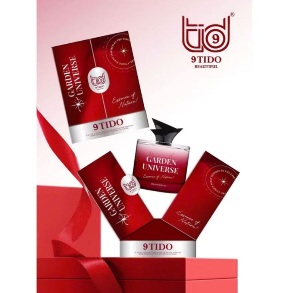 Nước hoa đỏ 9 tido- Garden Universe 100ml (Mỹ Phẩm Chính hãng 9tido)