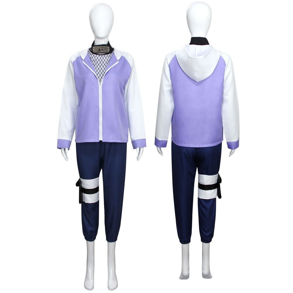 Trang phục anime Naruto Hinata cos Trang phục Hinata Hyuga cosplay Hiệu suất Hinata cos Mùa triển lã