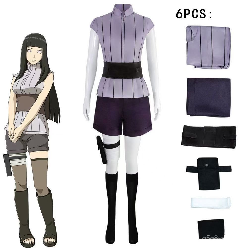 Naruto Shippuden, Hinata Hyuga cosplay Trang phục biểu diễn Anime Cosplay