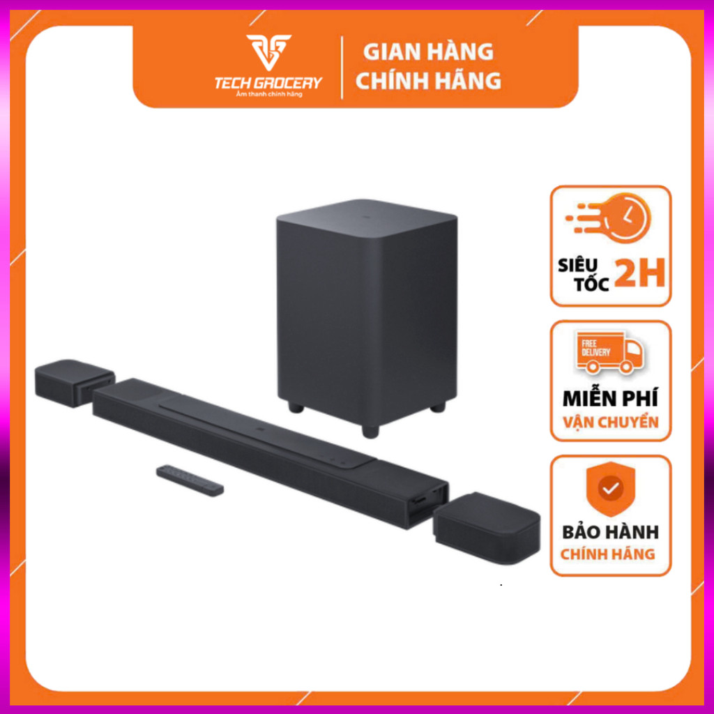 IB SHOP [BAR1000PRO] Loa Soundbar JBL BAR 1000 PRO Chính Hãng - Bảo hành 12 tháng chính hãng PGI. ..