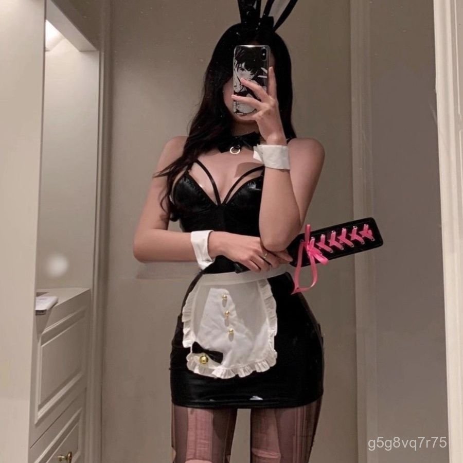 Chú thỏ đáng yêu**Gợi Cảm cosplay Đầm cosplay nữ hầu gái thỏ đồng phục đồ lót