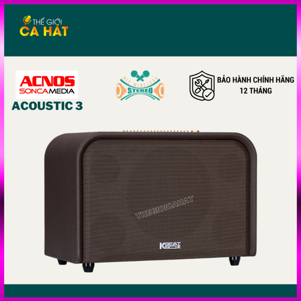 IB shop  ACNOS Dàn âm thanh - Loa Karaoke di động ACNOS ACOUSTIC 3 ..