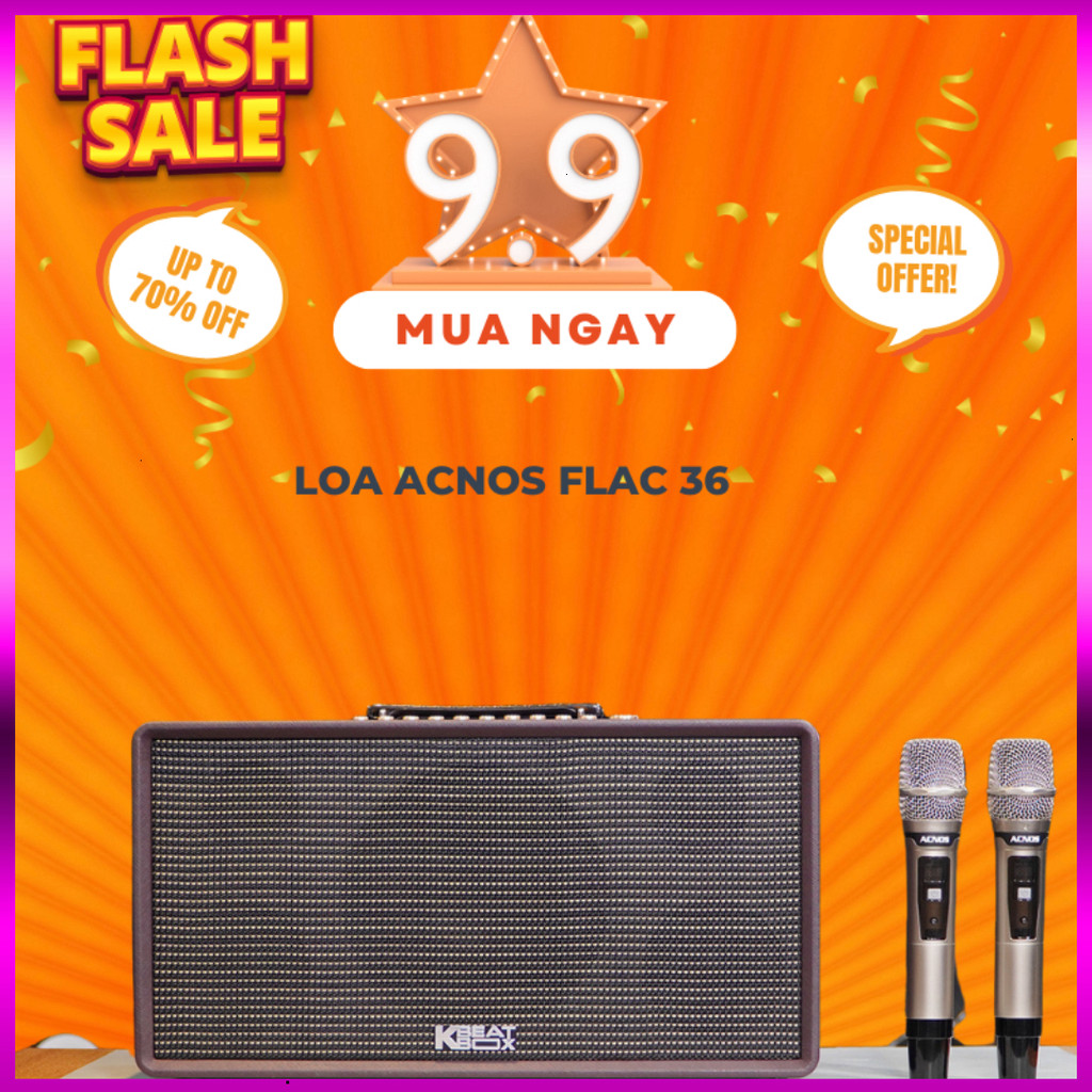 IB shop  Loa Karaoke ACNOS KBeatbox Flac 36 - New 100%, Bảo hành 12 tháng. ..