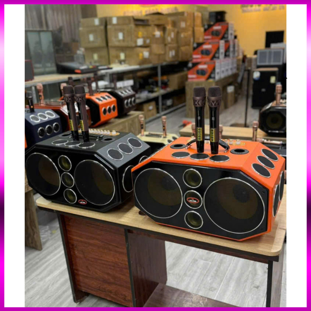 IB shop  Loa Karaoke Xách Tay Cao Cấp J16 Pro - Hệ Thống 18 Đường Tiếng, 2 Bass Đôi 25Cm Công Suất C